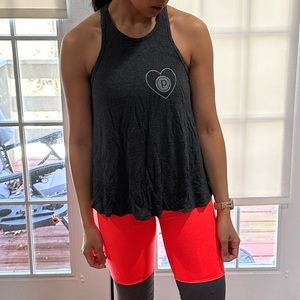 Pure barre heart logo tank size small